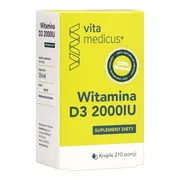 VitaMedicus Witamina D3 2000 IU, krople, 29,4 ml