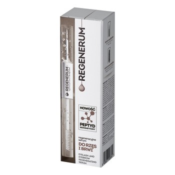 Regenerum, regeneracyjne serum do rzęs i brwi, 4 ml + 7 ml 