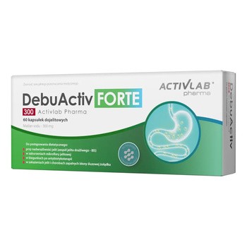 Activlab Pharma, DebuActiv Forte 300, kapsułki dojelitowe, 60 szt.