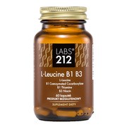 LABS212 L-Leucine B1 B3, kapsułki, 60 szt.