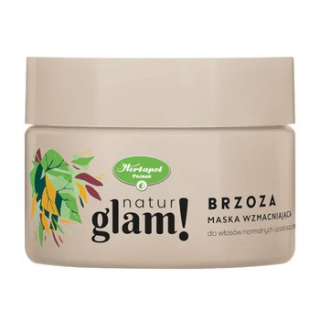Natur Glam!, maska do włosów, Brzoza, 300 ml