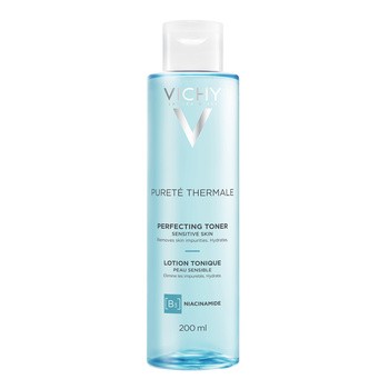 Vichy Purete Thermale, odświeżający tonik do twarzy, 200 ml