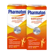 Zestaw 2x Pharmaton Geriavit, tabletki powlekane, 100 szt.