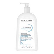 Bioderma Atoderm Intensive Gel moussant, łagodny żel oczyszczający i natłuszczający, 1 l