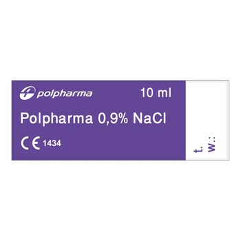 Polpharma 0,9% NaCl, izotoniczny roztwór chlorku sodu, 10 ml x 100 ampułek