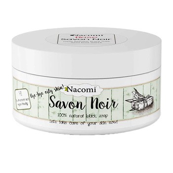 Nacomi, mydło czarne, 120 g