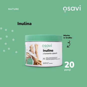 Osavi Inulina z korzenia cykorii, proszek, 270 g