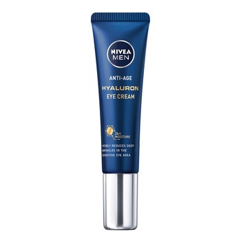 Nivea Men Anti-Age Hyaluron, przeciwzmarszczkowy krem pod oczy, 15 ml