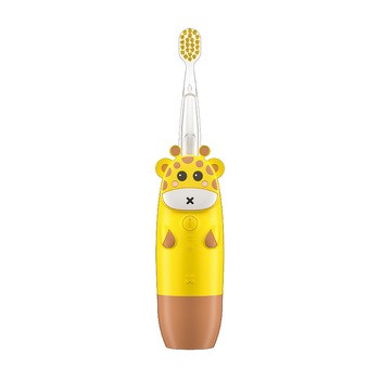 InnoGIO, Soniczna szczoteczka do zębów dla dzieci GIOgiraffe żółta GIO-450 YELLOW, 1 szt.
