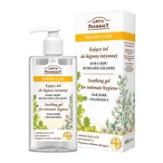 Green Pharmacy, kojący żel do higieny intymnej, kora dębu i rumianek, 300 ml