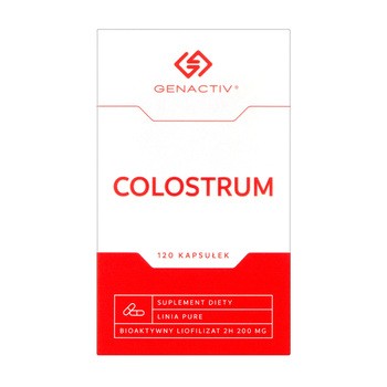 Colostrum Genactiv (Colostrigen), kapsułki, 120 szt.