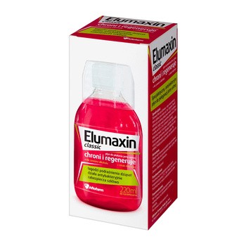 Elumaxin Classic, płyn do płukania jamy ustnej, 220 ml