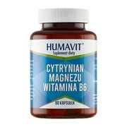 Humavit Cytrynian magnezu + Witamina B6, kapsułki, 60 szt.