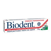 Biodent, pasta do zębów przeciw paradontozie, 75g