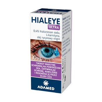 Hialeye Ultra, krople do oczu, 10 ml