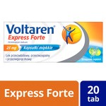 Voltaren Express Forte, 25 mg, kapsułki miękkie, 20 szt.