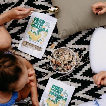 Diet-Food, Bio Granola Fred The Snake, Ananas i Banan, 200 g