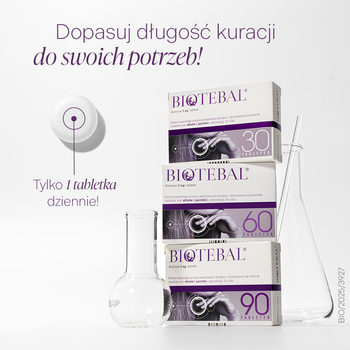 Biotebal, 5 mg, tabletki, 30 szt.