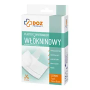 DOZ PRODUCT Plaster z opatrunkiem, włókninowy, 1 m x 8 cm, 1 szt.