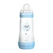 MAM Anti-Colic, butelka antykolkowa 4 m+, szybki przepływ, niebieska, 320 ml