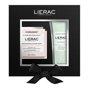 Zestaw Lierac, nawilżający krem rozświetlający Hydragenist 50 ml + maska 75 ml