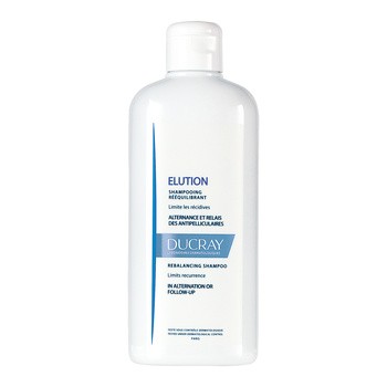 Ducray Elution, szampon dermatologiczny, przywracający równowagę skóry głowy, 400 ml