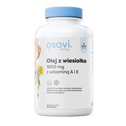 Osavi Olej z wiesiołka 1800 mg z witaminą A i E, kapsułki, 180 szt.