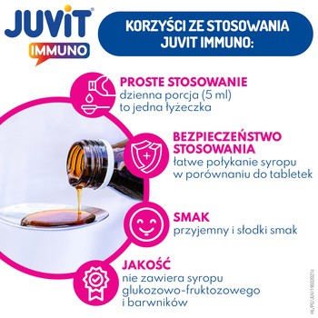 Juvit Immuno, płyn, 120 ml