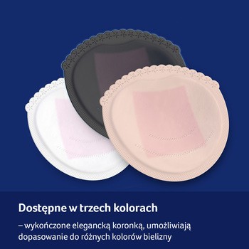 Canpol Lovi, Wkładki laktacyjne antybakteryjne Discreet Elegance, białe, 40 szt.