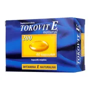 Tokovit E 200 natural, kapsułki elastyczne, 60 szt.