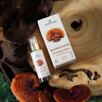 Orientana, booster rozświetlający Reishi i Różeniec Górski, 30 ml
