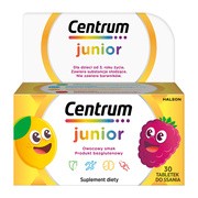 Centrum Junior witaminy dla dzieci 4+, tabletki do ssania, 30 szt.