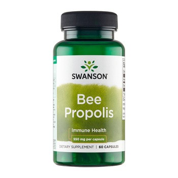 Swanson Bee Propolis, kapsułki, 60 szt.