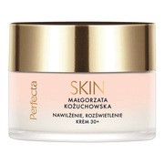 Perfecta Skin Małgorzata Kożuchowska, krem nawilżająco-rozświetlający na dzień/noc, 30+, 50 ml
