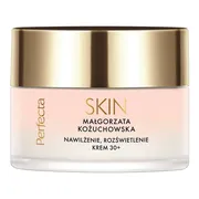 Perfecta Skin Małgorzata Kożuchowska, krem nawilżająco-rozświetlający na dzień/noc, 30+, 50 ml