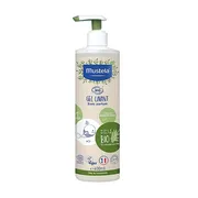Mustela BIO, żel do mycia ciała i włosów od 1 dnia życia, 400 ml