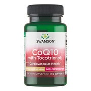 Swanson Koenzym Q10 100 mg z Tokotrienolami 10 mg, kapsułki żelowe, 60 szt.