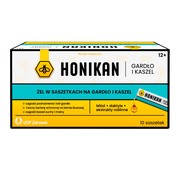 Honikan Gardło i Kaszel, żel doustny, 10 saszetek