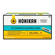 Honikan Gardło i Kaszel, żel doustny, 10 saszetek