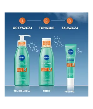 Nivea Derma Skin Clear, tonik normalizujący, 200 ml