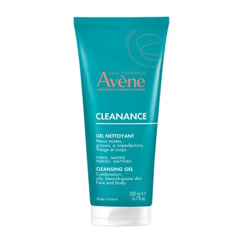 Avene Eau Thermale Cleanance, żel oczyszczający, 200 ml