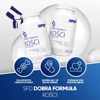 SFD Dobra Formuła Kości, tabletki, 180 szt.