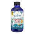 Nordic Naturals Children's DHA 530 mg Omega-3, płyn, smak truskawkowy, 119 ml