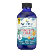 Nordic Naturals Children's DHA 530 mg Omega-3, płyn, smak truskawkowy, 119 ml
