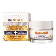 Flos-Lek Laboratorium, Revita C, ultra rewitalizator, krem na noc 40+, 50 ml