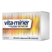Vita-miner Senior, drażetki dla osób po 50 roku życia, 60 szt.