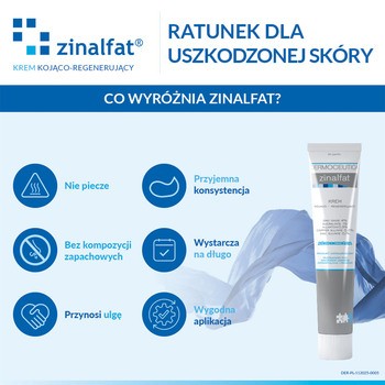 Zinalfat, krem kojąco-regenerujący, 50 ml