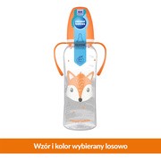 Canpol, butelka dekorowana "Wesołe zwierzaki", 120 ml