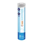 DOZ PRODUCT Calcium Bezsmakowe, tabletki musujące, 20 szt.