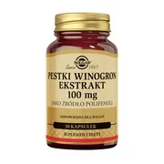 Solgar Pestki Winogron Ekstrakt, 100 mg, kapsułki, 30 szt.